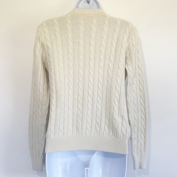 Brandy Melville John Galt Wool Blend Cable Knit Cardigan - Picture 3 of 11